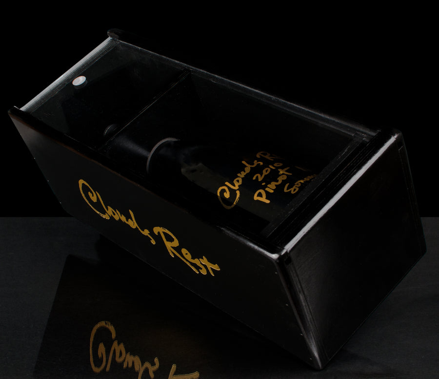 Magnum Presentation Case, Black Lacquered wood with Gold Logo